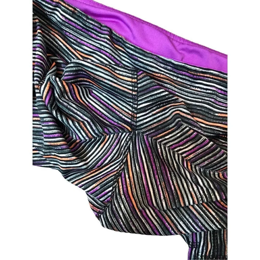 Ashley Blue space dye yoga capris